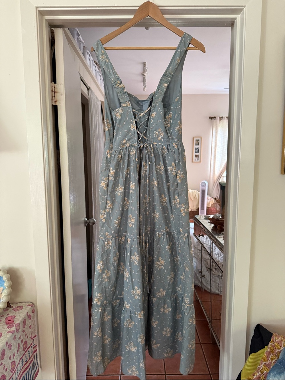 Christy Dawn Adele Dress in spruce bouquet - Picture 4 of 8